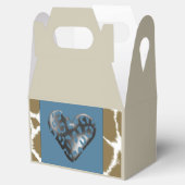 Giraffe Vachtpatroon Bedankdoosjes (Geopend)