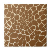 Giraffe Vachtpatroonprint Tegeltje (Voorkant)