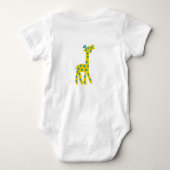 Giraffe Vader Zoon  tekst Romper (Achterkant)