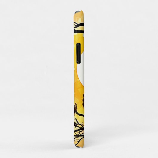 Giraffe van de African Savannah Sunset Case-Mate iPhone Case (Achterkant/rechts)