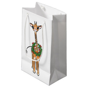 Giraffe van de baby - grof en helder klein cadeauzakje