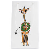 Giraffe van de baby - grof en helder klein cadeauzakje (Voorkant)