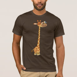 Giraffe van de cartoon en T-shirt van de Friend