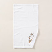 Giraffe van de Cute Baby, safari Bad Handdoek (Handdoek)