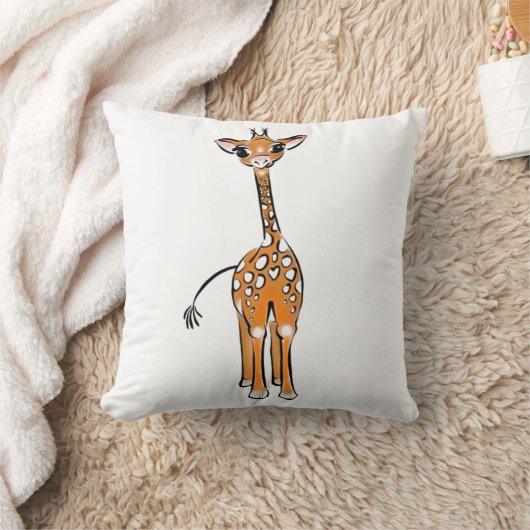 Giraffe van de Cute Baby, safari Kussen (Deken)