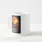 Giraffe van de savanne tanktop koffiemok (Voorkant links)