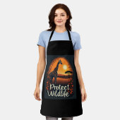 Giraffe van de Savanne Tanktop Schort (Gedragen)