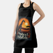 Giraffe van de Savanne Tanktop Schort (Insitu)