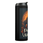 Giraffe van de Savanne Tanktop Thermosbeker (Gedraaid links)