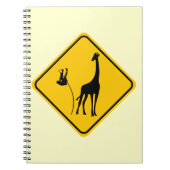 Giraffe Vaulting Notitieboek (Voorkant)