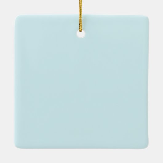 Giraffe verbergen keramisch ornament (Achterkant)