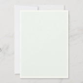 Giraffe verjaardagsuitnodiging, minimalistische ve kaart (Achterkant)