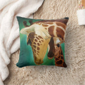 Giraffe Verwant Kegeleggle Kussen (Deken)