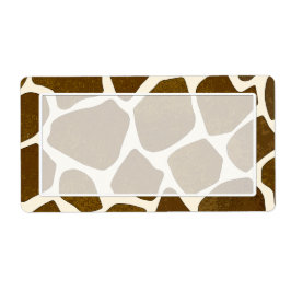  Giraffe Verzendlabels afdrukken Etiket