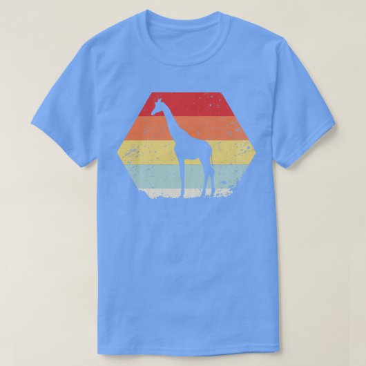 GIRAFFE VINTAGE 1 T-SHIRT (Design voorkant)