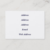 GIRAFFE VISITEKAARTJE (Achterkant)