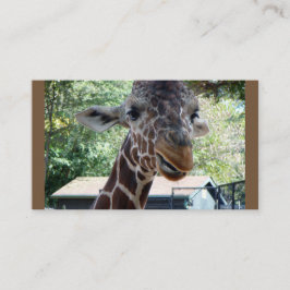 Giraffe Visitekaartjes