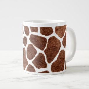 Giraffe vlekken grote koffiekop