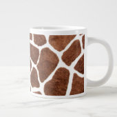 Giraffe vlekken grote koffiekop (Rechts)