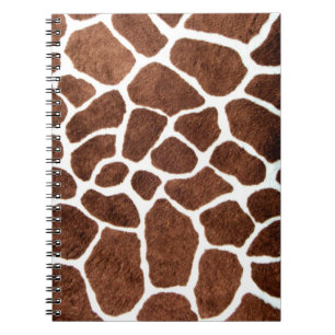 Giraffe vlekken notitieboek
