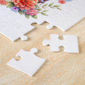 Giraffe Vliegtuig Verjaardag Legpuzzel (Zijkant)