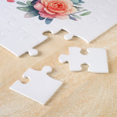 Giraffe Vliegtuig Verjaardag Legpuzzel (Zijkant)