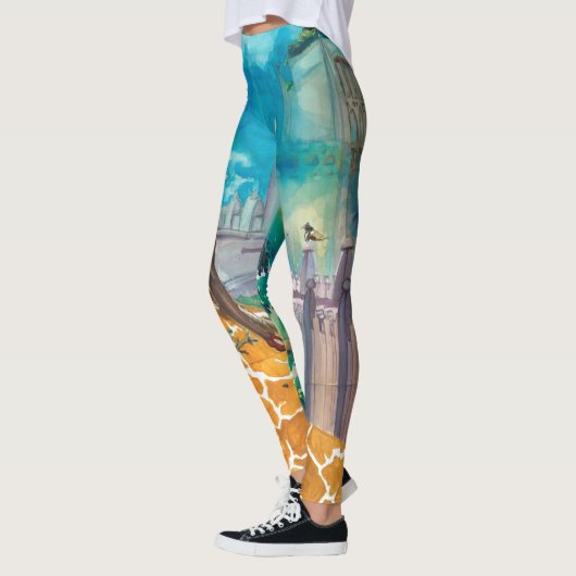 Giraffe (volledig) leggings (Links)