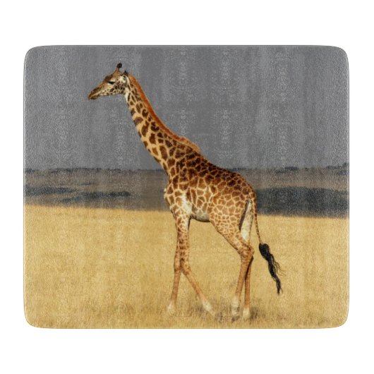 Giraffe volledig lichaam Afrika Afrikaanse Dieren Snijplank (Voorkant)