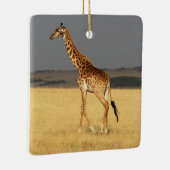 Giraffe volledig lichaam Afrikaanse dieren Keramisch Ornament (Rechts)