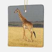 Giraffe volledig lichaam Afrikaanse dieren Keramisch Ornament (Links)
