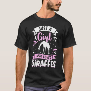 Giraffe voor Giraffe Safari Apparel Women G T-shirt