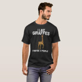 Giraffe voor mannen Kinder Giraffe 2 T-shirt (Voorkant volledig)