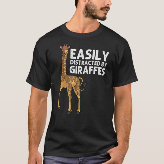 Giraffe voor mannen Kinder Giraffe 3 T-shirt (Voorkant)