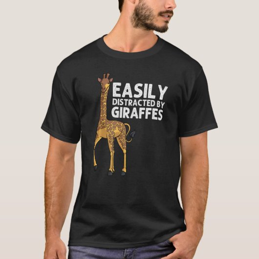 Giraffe voor mannen Kinder Giraffe 3 T-shirt (Voorkant)