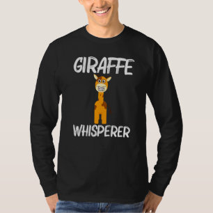 Giraffe Voor Mannen Vrouwen Safari Wilde Dieren Di T-shirt