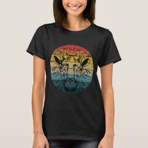 Giraffe voor meisjes, kinderen, jongens, diervrouw t-shirt