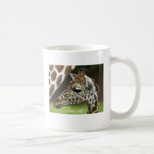 Giraffe voor standaard-hoge koffiemok