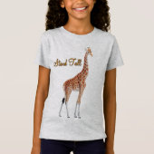 Giraffe voor standaard-hoge t-shirt (Voorkant)