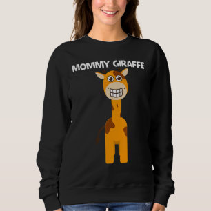 Giraffe voor vrouwelijke mama Safari Wildlife Anim Trui