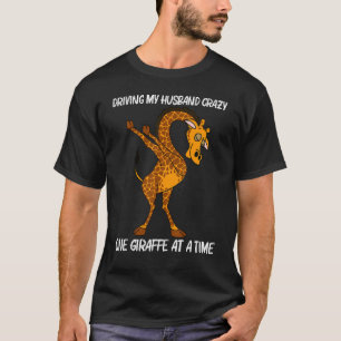 Giraffe voor vrouwelijke moeder Safari Wild Zoo An T-shirt