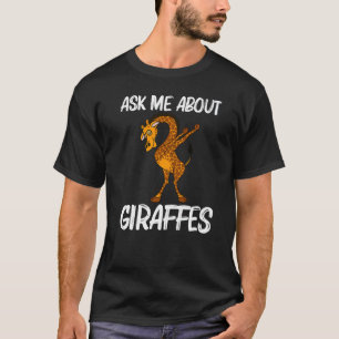Giraffe voor vrouwen Safari Wild Zoo Animal T-shirt