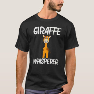 Giraffe voor vrouwen Safari Wildlife Animal T-shirt