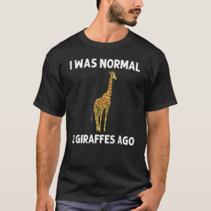 Giraffe voor vrouwen Safari Zoo Giraffe 1 T-shirt