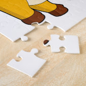 Giraffe Waffle-ijs Legpuzzel (Zijkant)