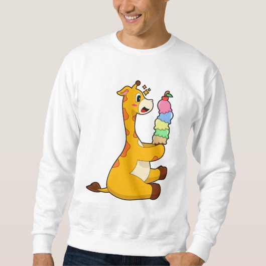 Giraffe Waffle-ijs Trui (Voorkant)