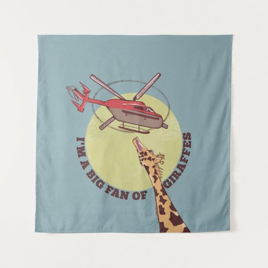 Giraffe Wandkleed (Voorkant)