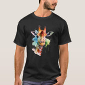 Giraffe Watercolor T-shirt (Voorkant)