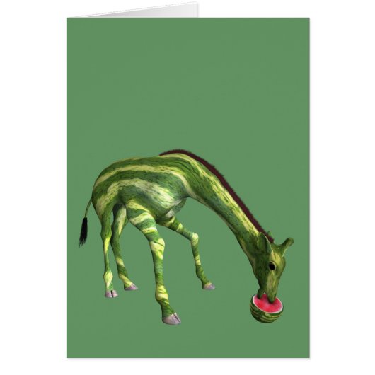 Giraffe Watermeloen (Voorkant)