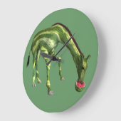 Giraffe Watermeloen Grote Klok (Hoek)