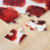 Giraffe waterverf diertje Safari kinder humor dier Legpuzzel (Zijkant)